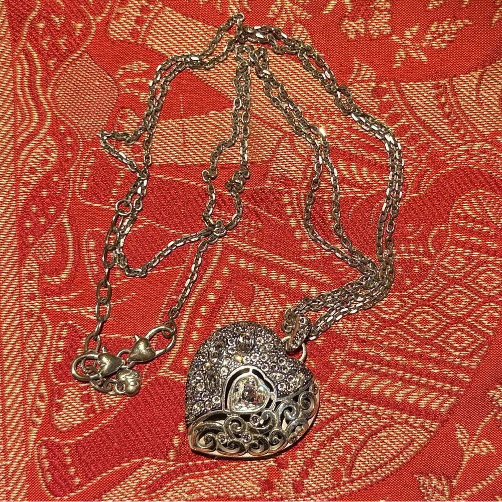 Brighton Ecstatic Heart Convertible Reversible Necklace